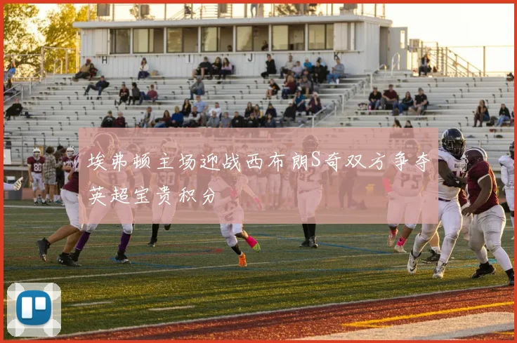 埃弗顿主场迎战西布朗S奇双方争夺英超宝贵积分